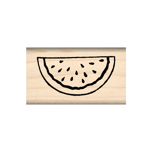 Watermelon Rubber Stamp 1" x 1.75" block
