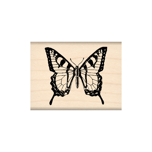 Butterfly Rubber Stamp 1.5" x 2" block