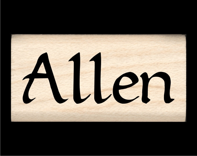 Allen Name Stamp