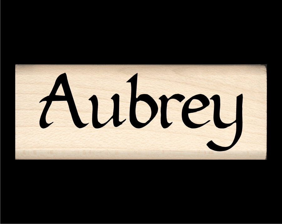 Aubrey Name Stamp
