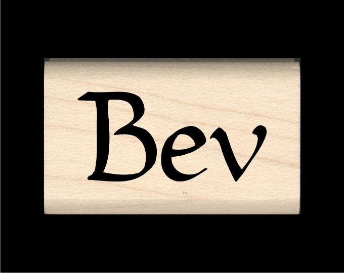 Bev Name Stamp