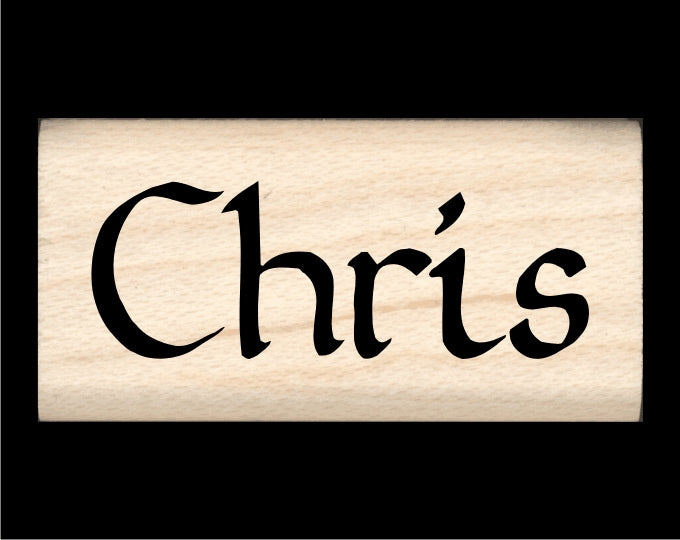Chris Name Stamp