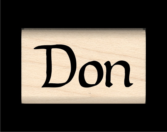 Don Name Stamp
