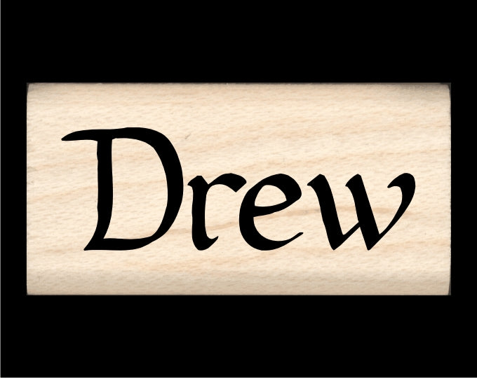 Drew Name Stamp