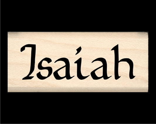 Isaiah Name Stamp