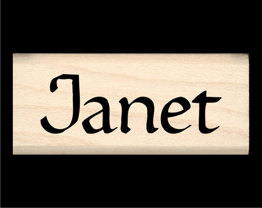 Janet Name Stamp