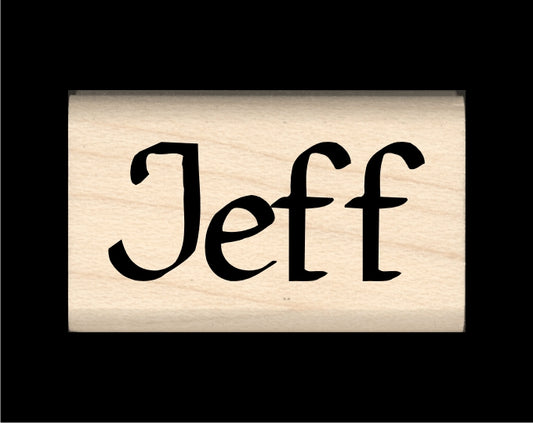 Jeff Name Stamp