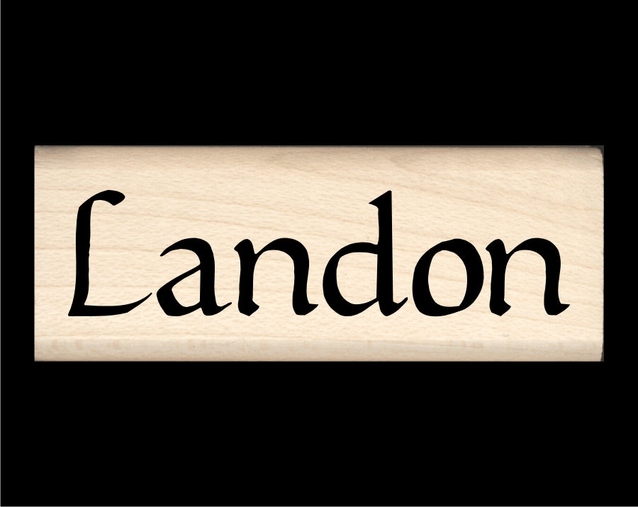 Landon Name Stamp – Stamps by Impression