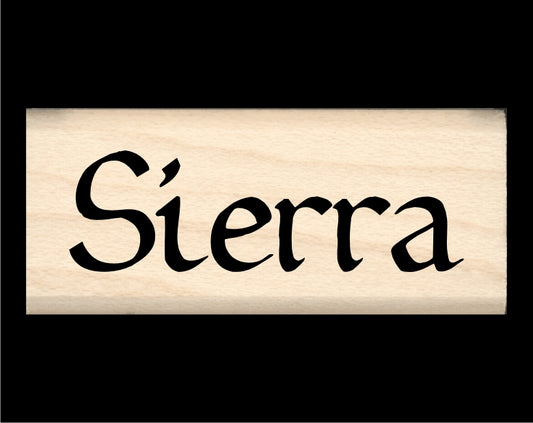 Sierra Name Stamp