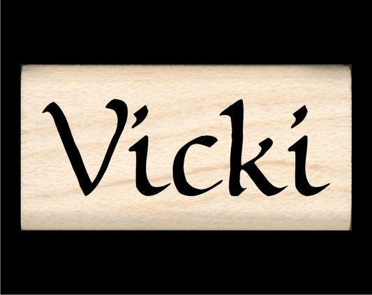 Vicki Name Stamp