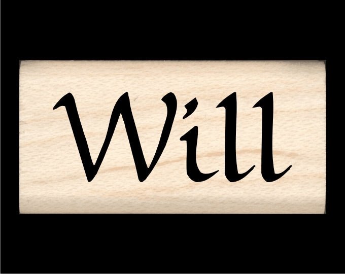 Will Name Stamp