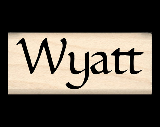 Wyatt Name Stamp