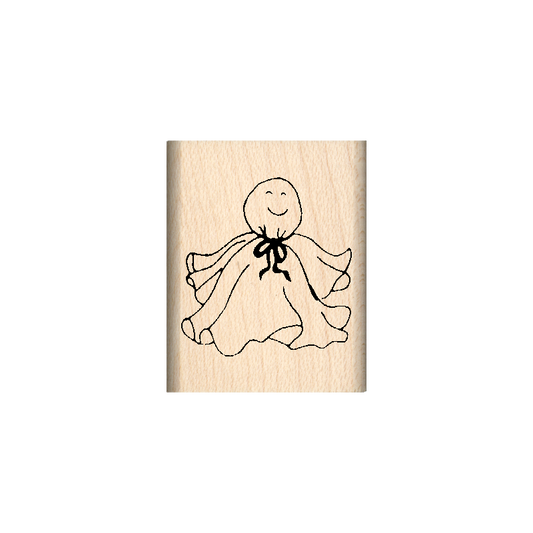 Ghost Rubber Stamp 1" x 1.25" block
