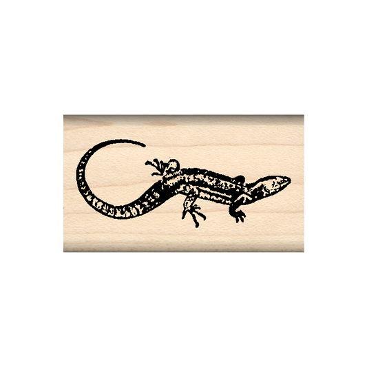 Lizard Rubber Stamp 1" x 1.75" block