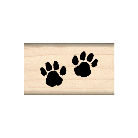 Paws Rubber Stamp 1" x 1.75" block