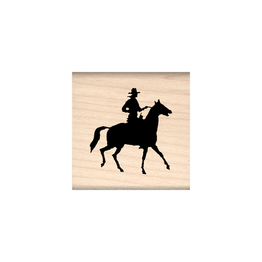 Horse Rubber Stamp 1.5" x 1.5" block