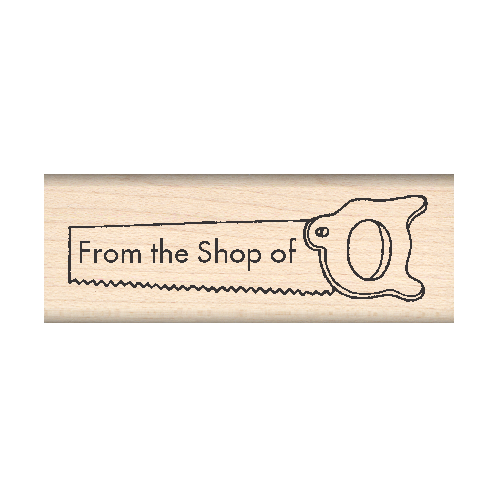 FromThe Shop of Rubber Stamp 1" x 2.5" block
