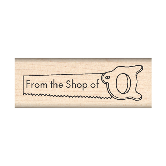 FromThe Shop of Rubber Stamp 1" x 2.5" block