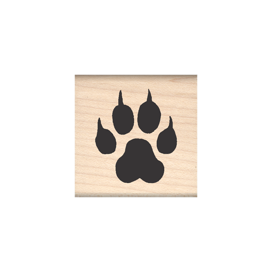 Claws Rubber Stamp 1.5" x 1.5" block