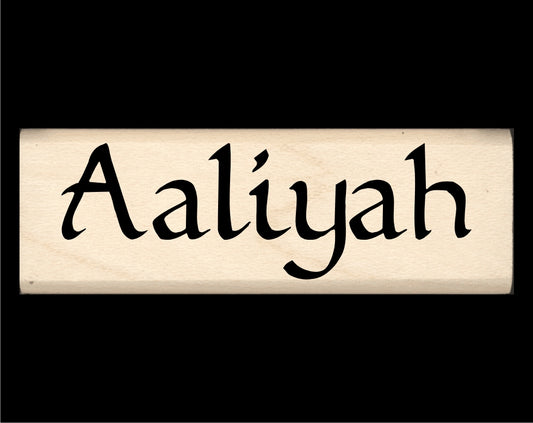 Aaliyah Name Stamp