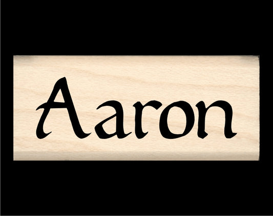 Aaron Name Stamp
