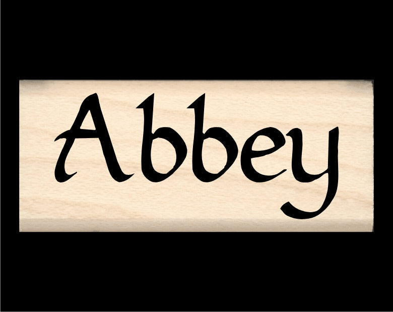 Abbey Name Stamp