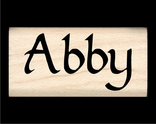 Abby Name Stamp