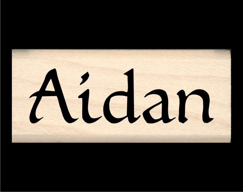 Aidan Name Stamp