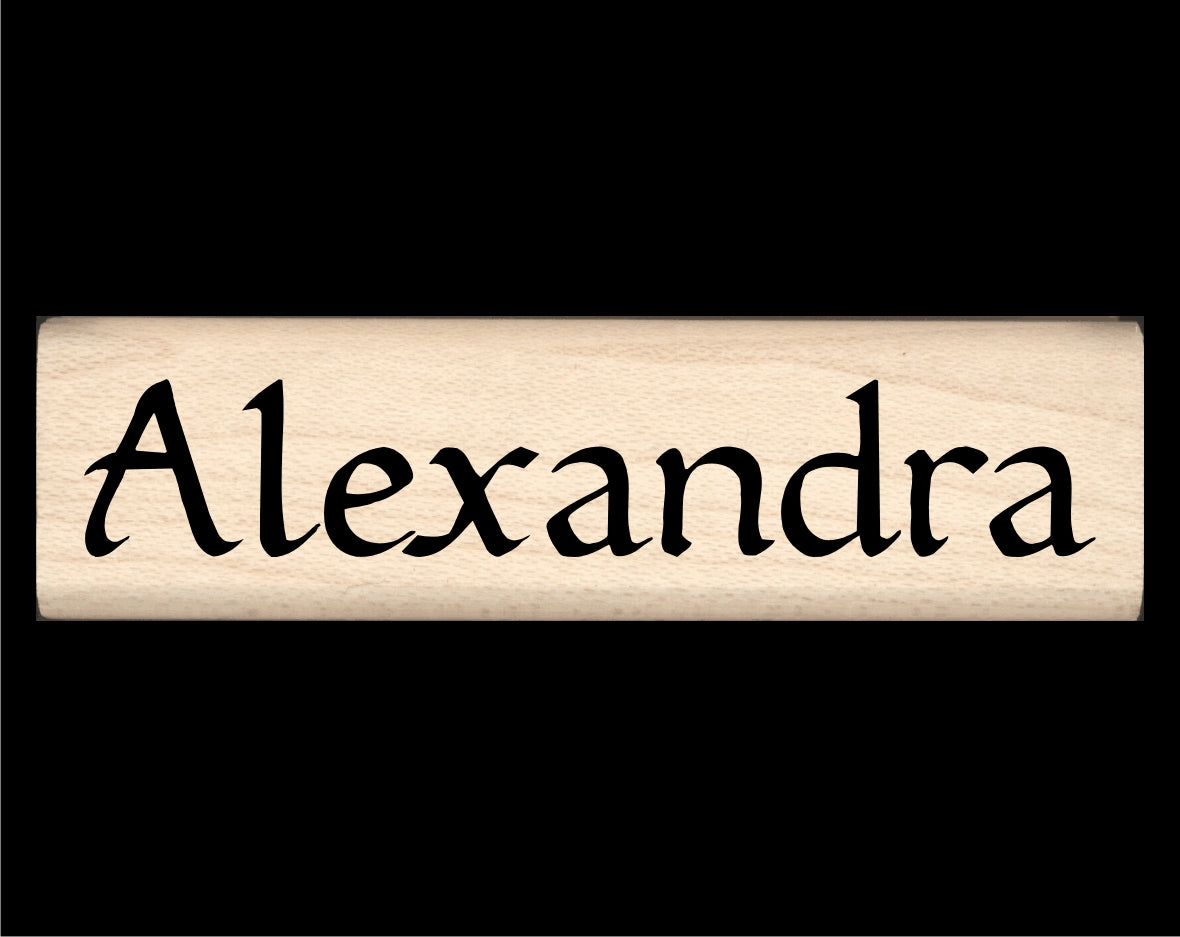 Alexandra Name Stamp
