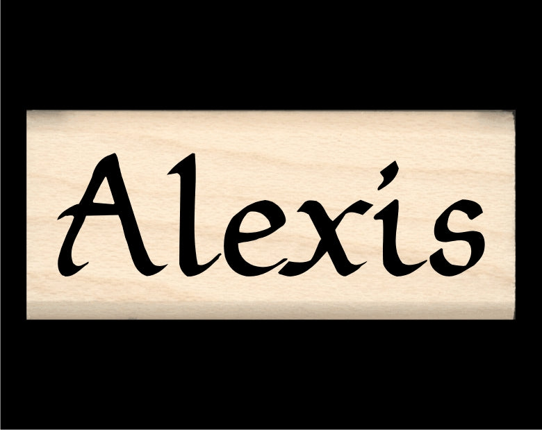 Alexis Name Stamp