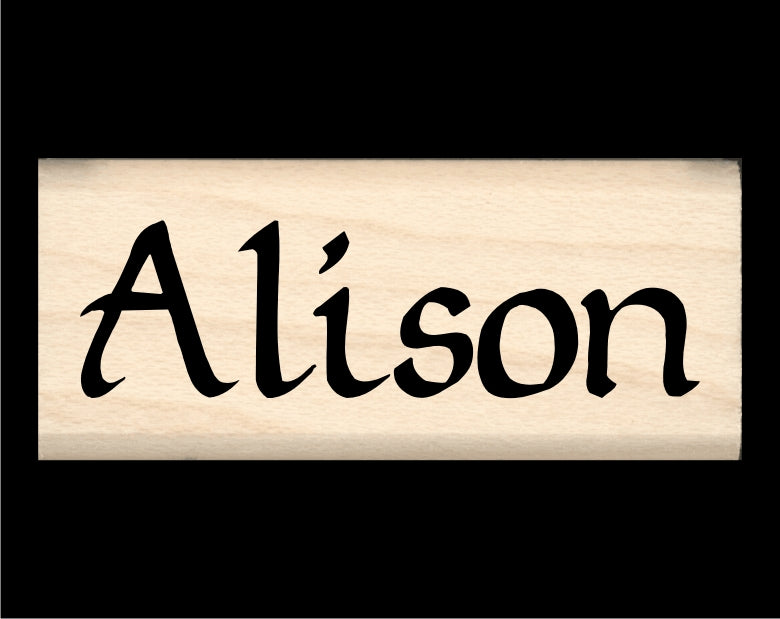 Alison Name Stamp