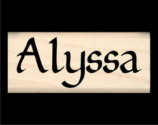 Alyssa Name Stamp