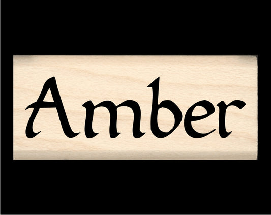 Amber Name Stamp