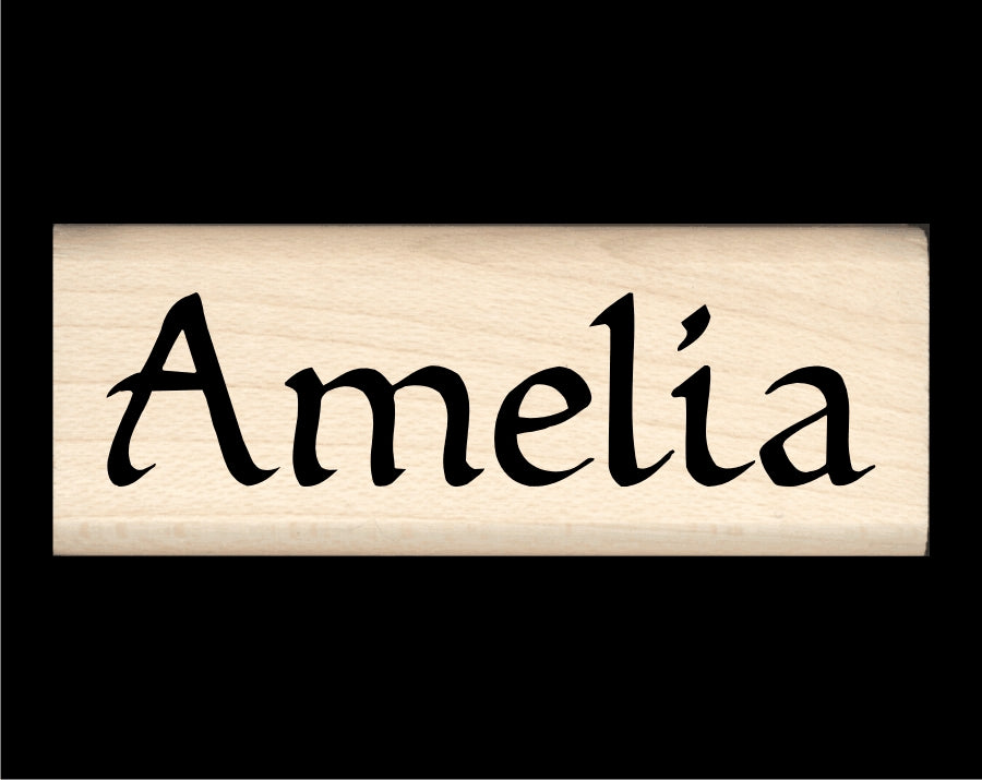 Amelia Name Stamp