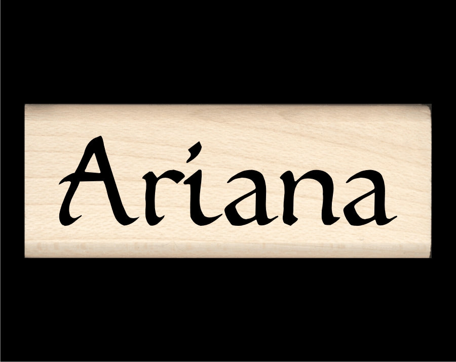 Ariana Name Stamp