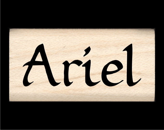 Ariel Name Stamp