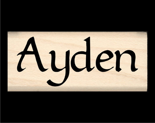 Ayden Name Stamp