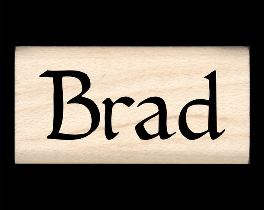Brad Name Stamp