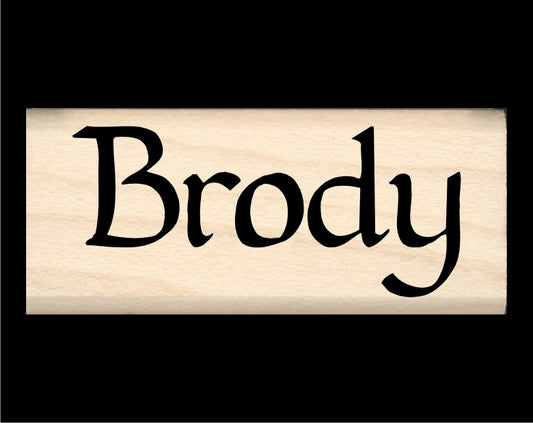 Brody Name Stamp