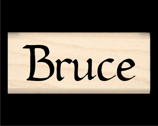 Bruce Name Stamp