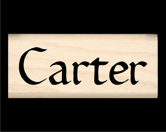 Carter Name Stamp