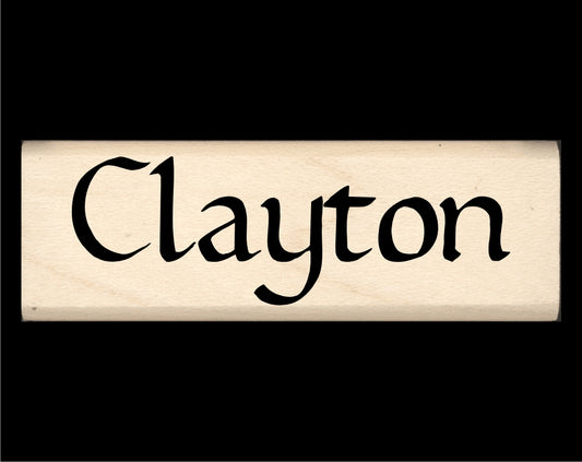 Clayton Name Stamp