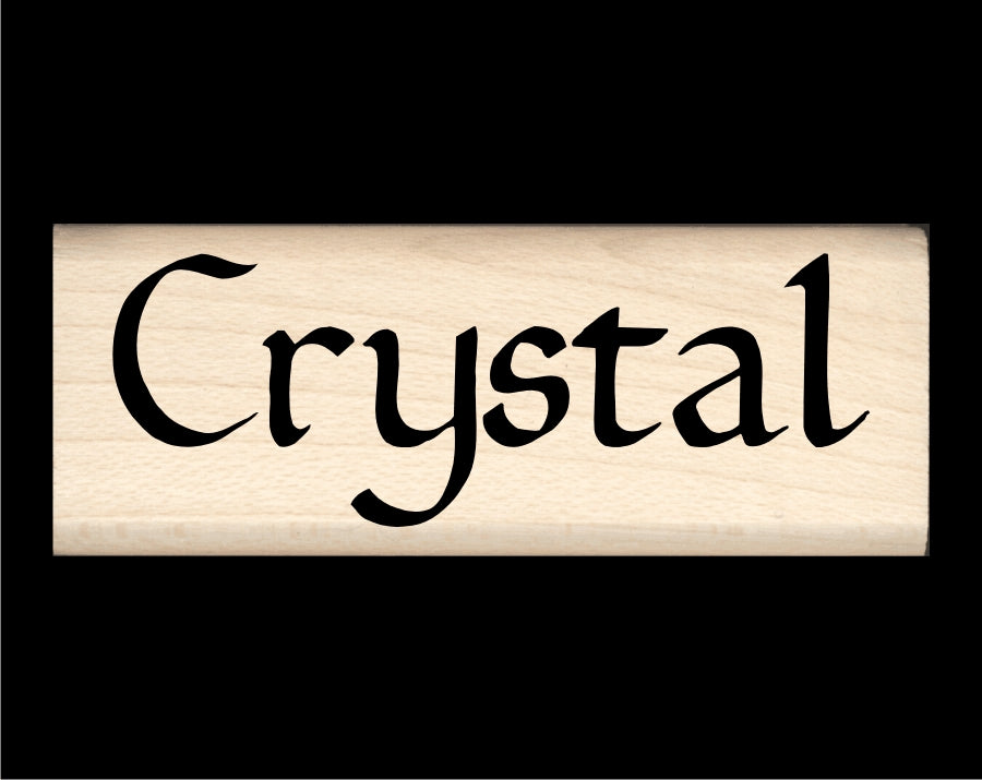 Crystal Name Stamp