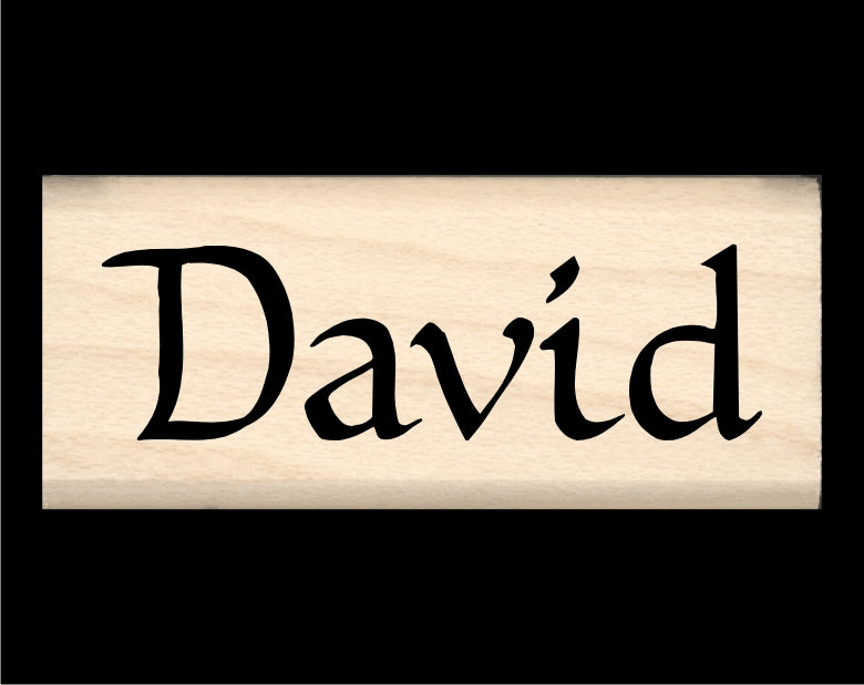 David Name Stamp