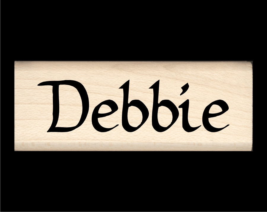 Debbie Hand Lettered Debbie Name Stamp – Stamps by Impression