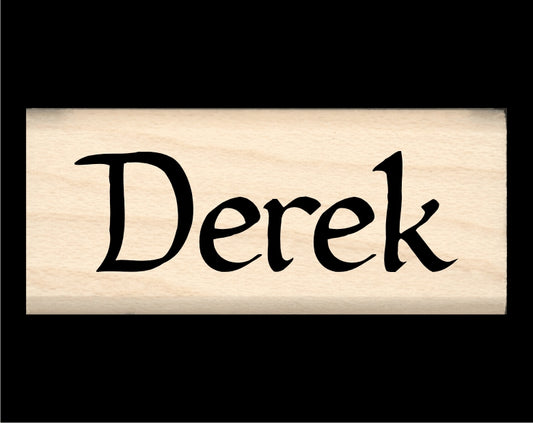 Derek Name Stamp