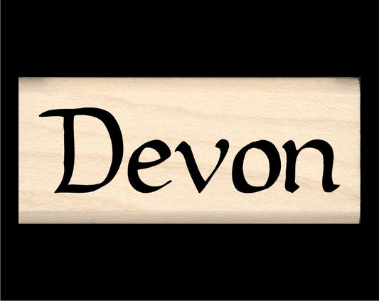 Devon Name Stamp