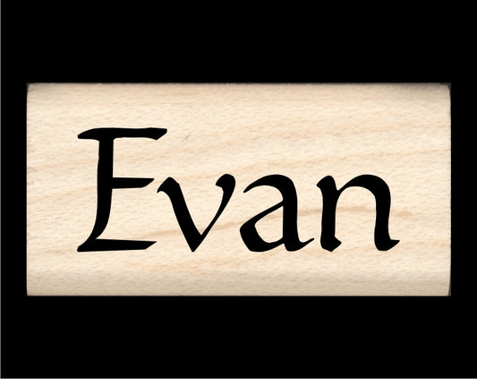 Evan Name Stamp