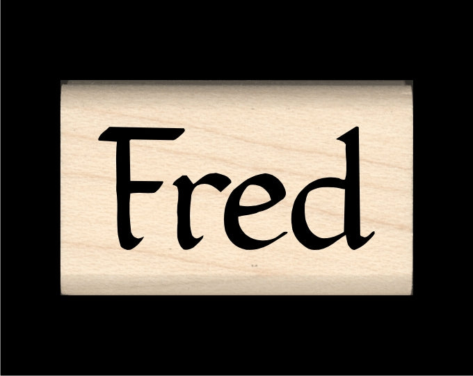 Fred Name Stamp – Stamps by Impression