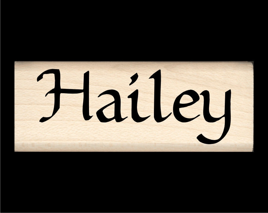 Hailey Name Stamp